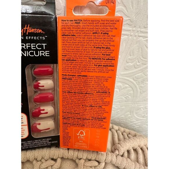 Halloween Sally Hansen Salon Effects Perfect Manicure Press On Nails New - Picture 3 of 3